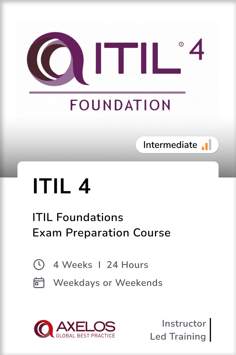 ITIL-Information Technology Infrastructure Library Training In Qatar ...